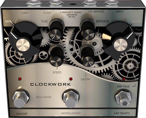 J.Rockett Audio Clockwork Analog Stereo Echo J.Rockett Audio Clockwork Analog Stereo Echo